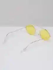 Желтый солнцезащитные очки, в форме ромба