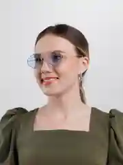 Ледяной солнцезащитные очки, унисекс, шестиугольной формы