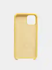 Желтый чехол Silicone Case для iPhone 11 Pro