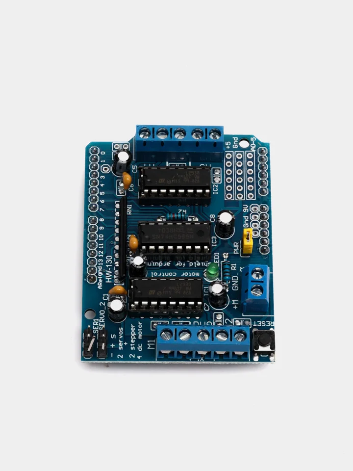 Драйвер моторов L293D Motor Shield Arduino