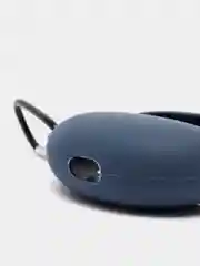 Синий меланж чехол на Huawei FreeBuds 4i для беспроводных наушников КАРТОФАН силиконовый матовый тонкий