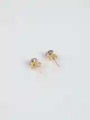 Синий серьги-гвоздики Swarovski (квадрат), Xuping