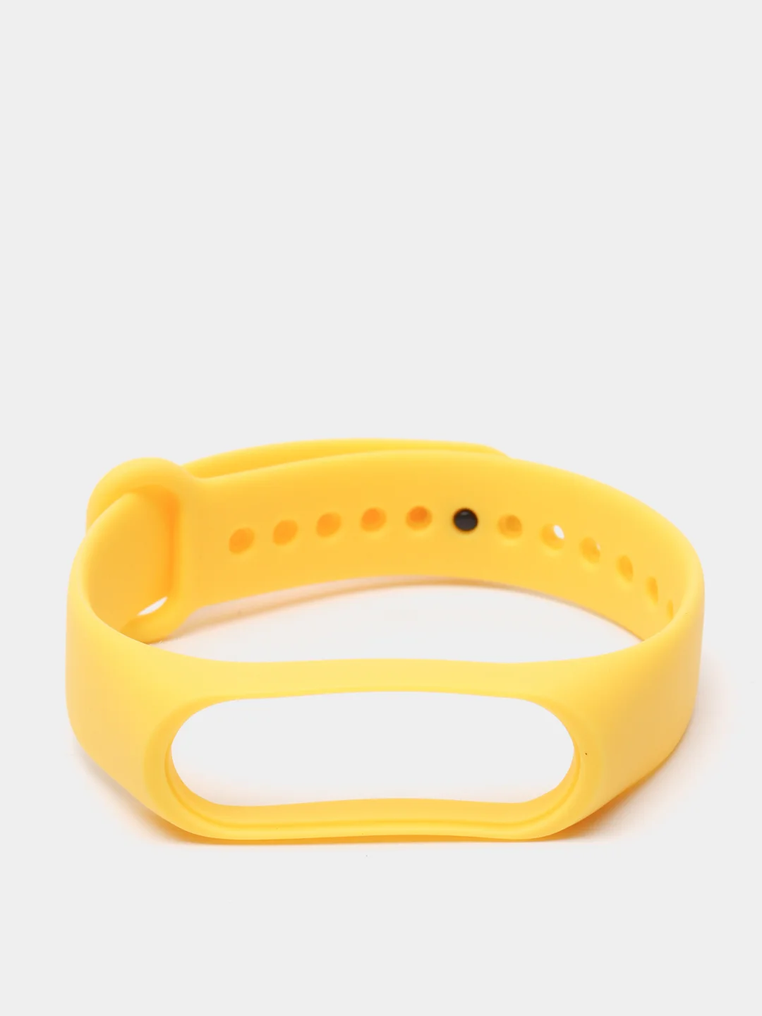 Желтый силиконовый ремешок для фитнес-браслетов Xiaomi Mi Band 3/4