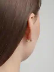 Тёмно-бирюзовый серьги с камнем Swarovski, Xuping, позолота