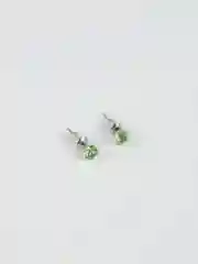 Лесной зеленый серьги-гвоздики Swarovski Xuping