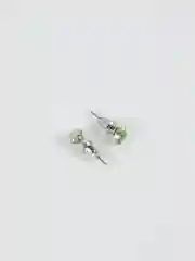Лесной зеленый серьги-гвоздики Swarovski Xuping