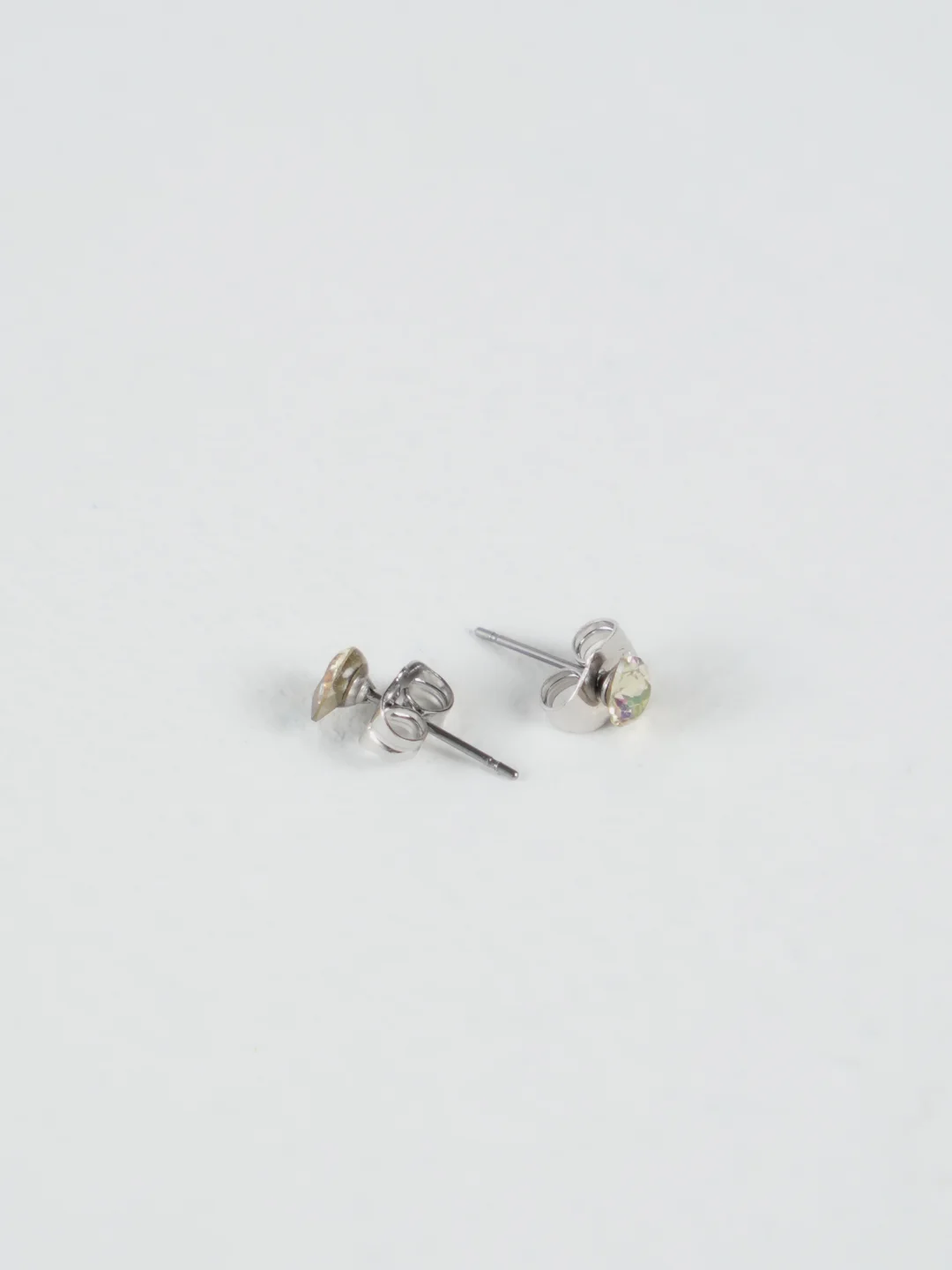 Золотистый хаки серьги-гвоздики Swarovski Xuping