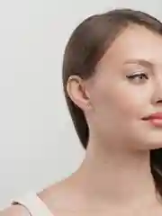 Золотистый хаки серьги-гвоздики Swarovski Xuping
