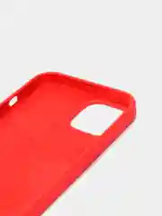 Красный чехол силиконовый для iPhone 13, 13 Pro, 13 Pro Max, с закрытым низом