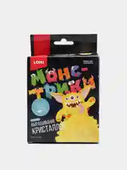 Желтый набор для выращивания кристаллов "Монстрики"
