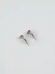 Багровый серьги-гвоздики Swarovski Xuping