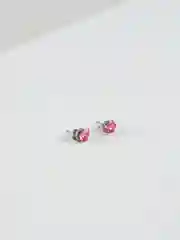 Розовый серьги-гвоздики Swarovski Xuping