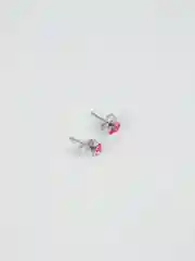 Розовый серьги-гвоздики Swarovski Xuping