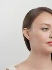 Розовый серьги-гвоздики Swarovski Xuping