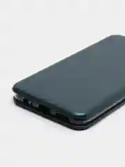 Зеленый чехол-книжка Xiaomi Redmi Note 9