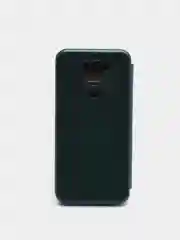 Зеленый чехол-книжка Xiaomi Redmi Note 9