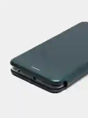 Зеленый чехол-книжка Xiaomi Redmi Note 9