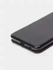 Черный чехол книжка на Samsung Galaxy J6+ / J6 Plus, Самсунг Галакси Джи6+ / Джи6 Плюс