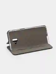 Черный чехол книжка на Samsung Galaxy J6+ / J6 Plus, Самсунг Галакси Джи6+ / Джи6 Плюс