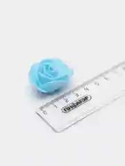 Голубой цветы из фоамирана 3 см 2 шт