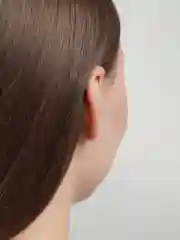 Морской серьги-гвоздики с крупным камнем Swarovski