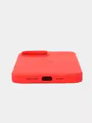 Красный чехол силиконовый для iPhone 13, 13 Pro, 13 Pro Max, с закрытым низом