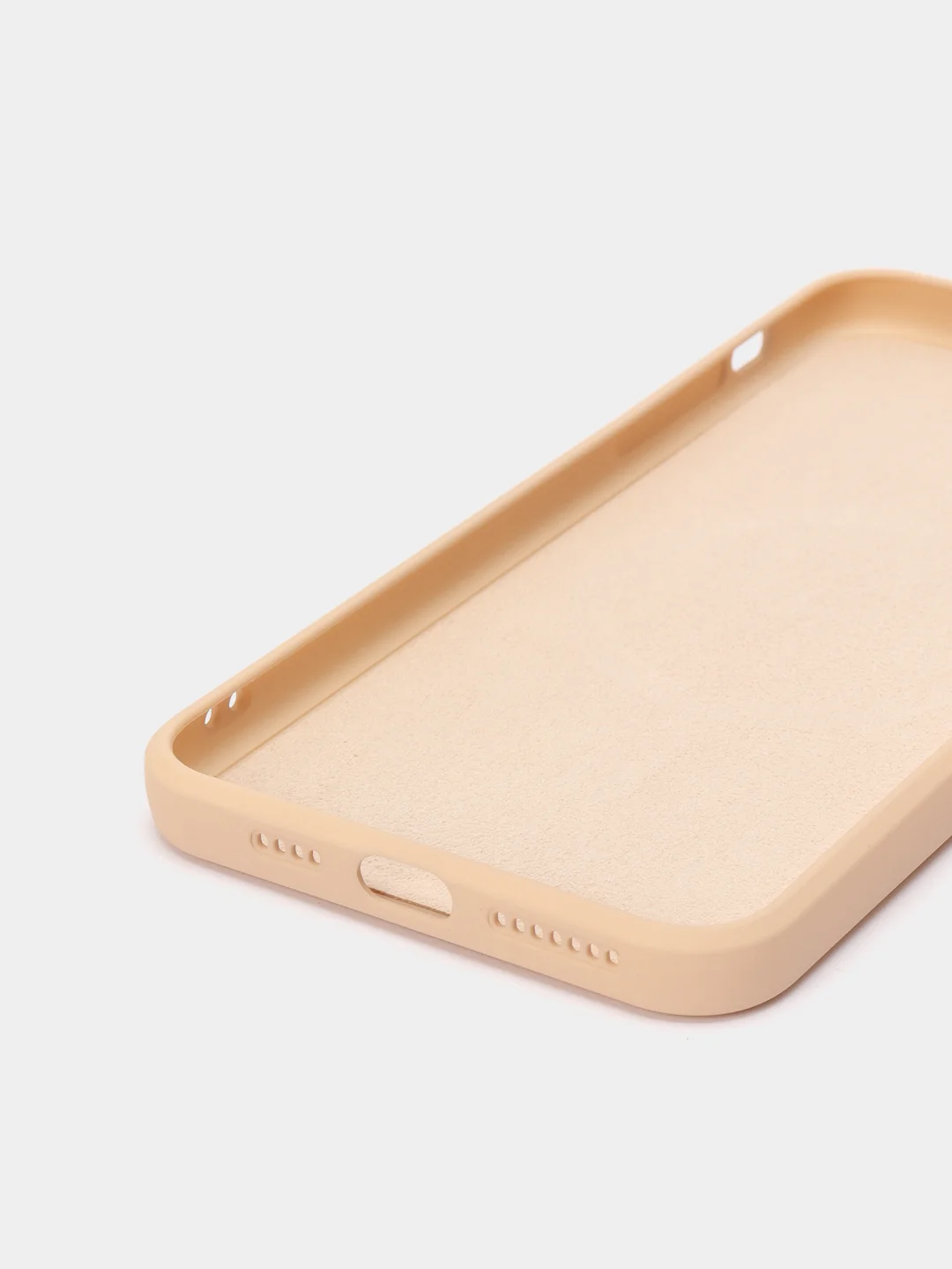 Бежевый чехол Soft Touch silicone case с магнитом MagSafe для iPhone 11, 11Pro, 11Pro Max