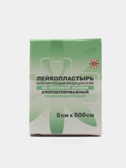 Лейкопластырь "LEIKO" фиксирующий, медицинский на нетканой основе, гипоаллергенный