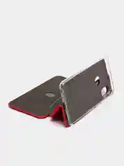 Красный чехол книжка Xiaomi Redmi Note 6 Pro (Сяоми Редми Нот 6 Про)