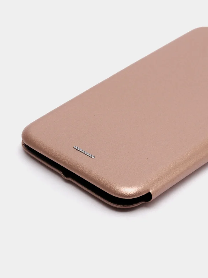 Розовый чехол-книжка Huawei P Smart 2018 (Хуавей П Смарт 2018)