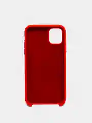 Красный silicone Case чехол для iPhone 7 8 Plus, SE, XR, 11 Pro Max, 12 Pro Max без Logo