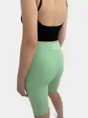 Мятный велосипедки спортивные женские, велосипедки короткие
