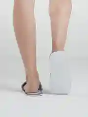 Серый тапочки домашние женские открытые