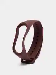 Марсала силиконовый ремешок для фитнес браслета Xiaomi Mi Band 4, Mi Band 3
