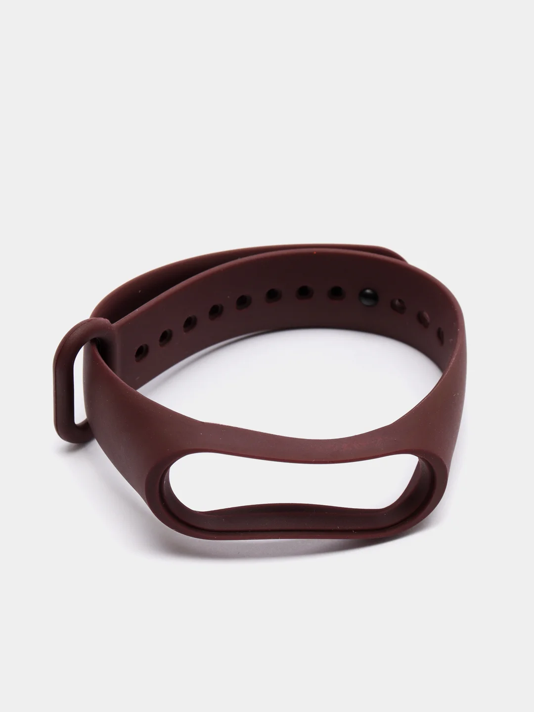 Марсала силиконовый ремешок для фитнес браслета Xiaomi Mi Band 4, Mi Band 3