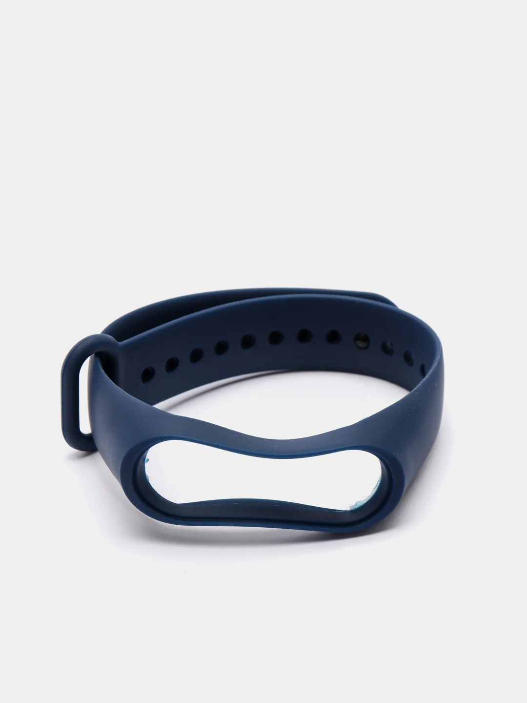 Синий меланж силиконовый ремешок для фитнес браслета Xiaomi Mi Band 4, Mi Band 3