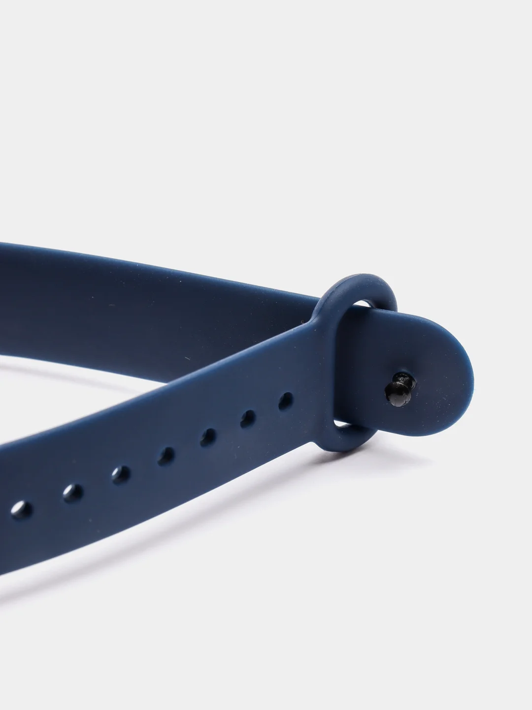Синий меланж силиконовый ремешок для фитнес браслета Xiaomi Mi Band 4, Mi Band 3