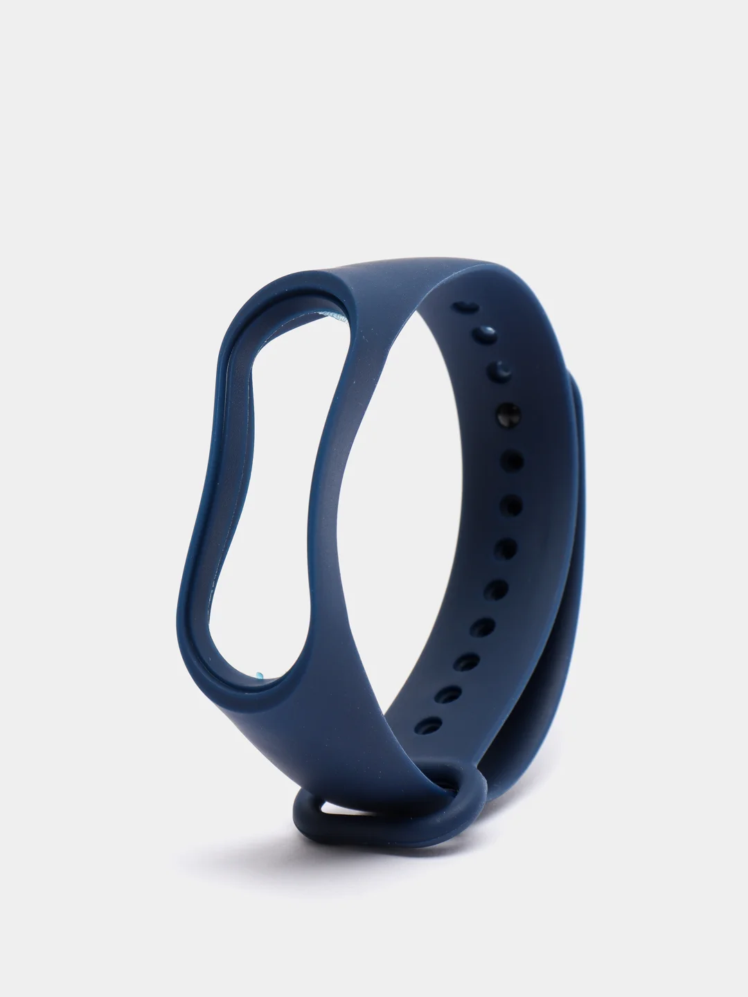 Синий меланж силиконовый ремешок для фитнес браслета Xiaomi Mi Band 4, Mi Band 3
