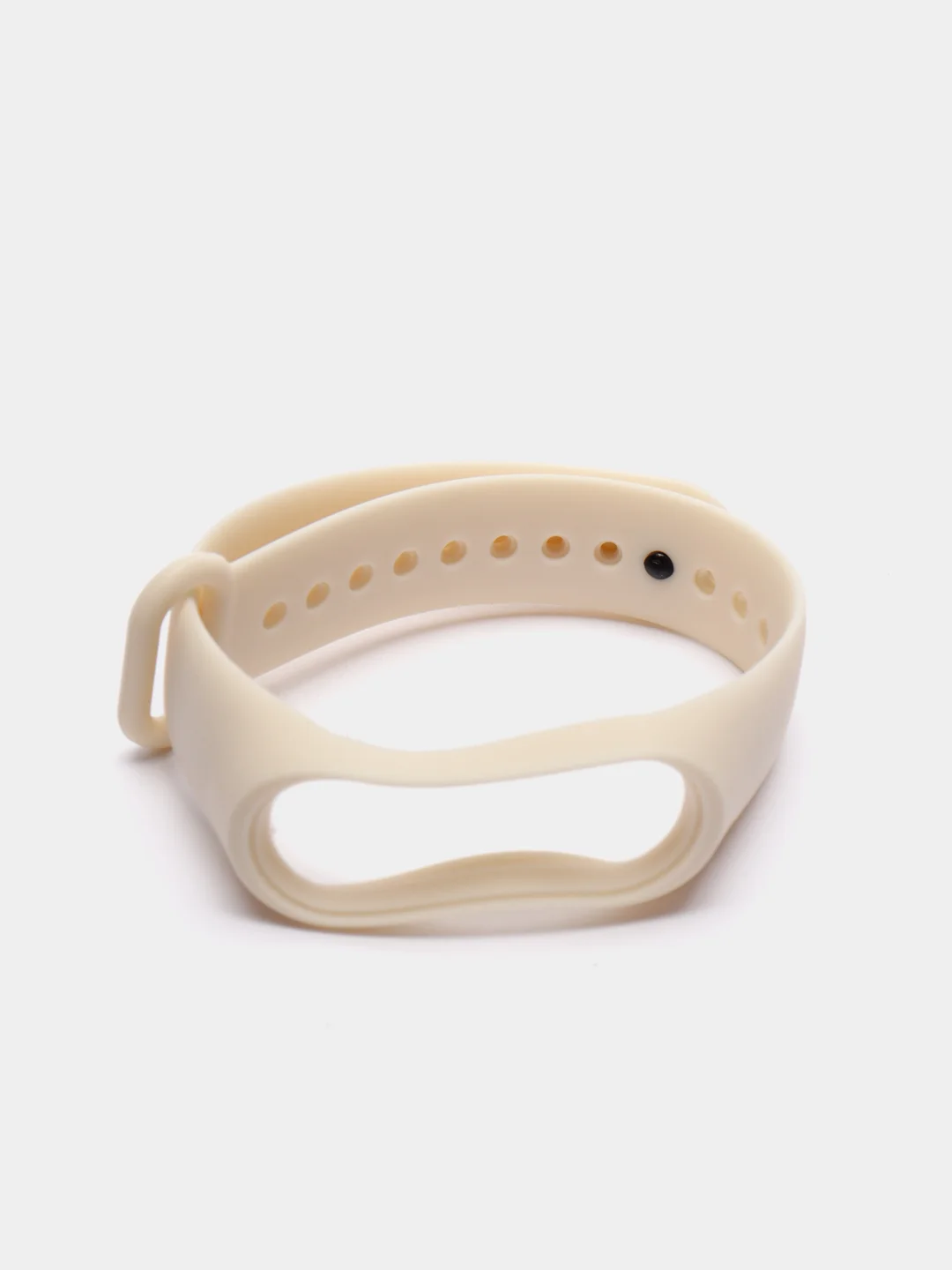Кремовый силиконовый ремешок для фитнес браслета Xiaomi Mi Band 4, Mi Band 3