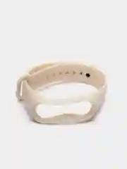 Кремовый силиконовый ремешок для фитнес браслета Xiaomi Mi Band 4, Mi Band 3