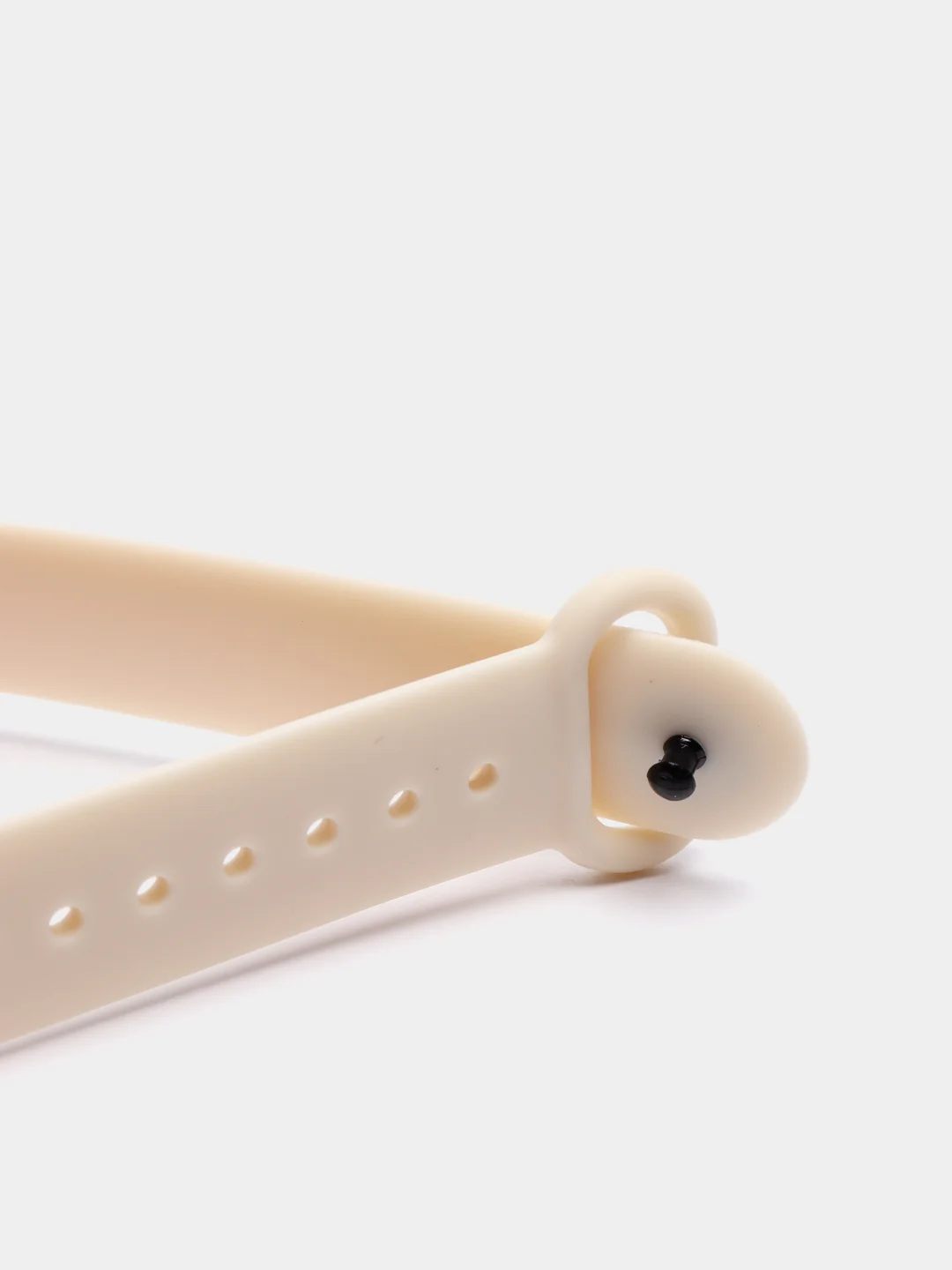 Кремовый силиконовый ремешок для фитнес браслета Xiaomi Mi Band 4, Mi Band 3