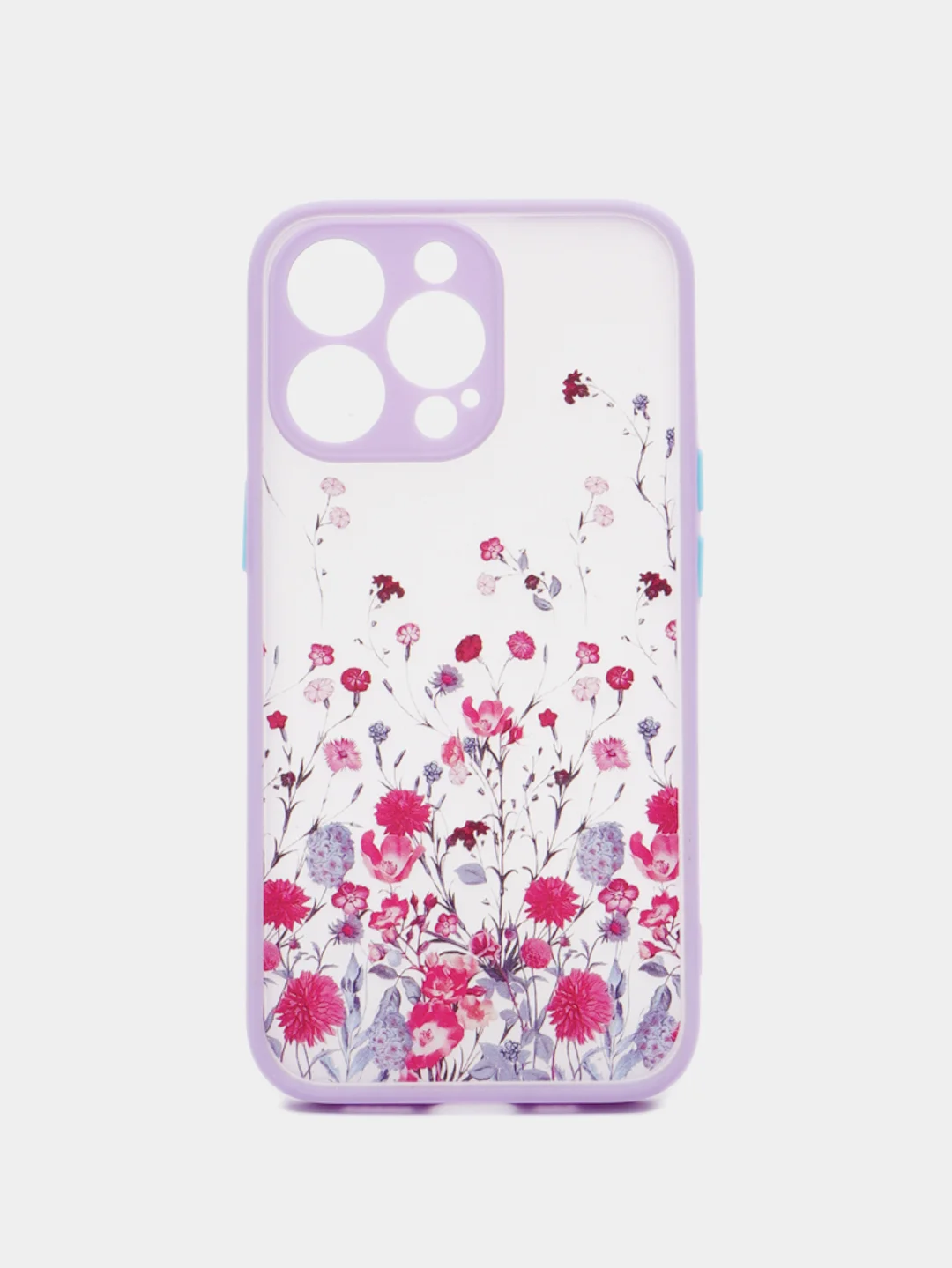 Лавандовый чехол для айфон (iPhone) 11 13 14 15 / 7 / 8 Plus / SE2 Pro Max XR про макс пластиковый