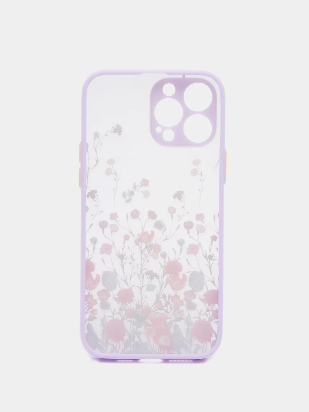Лавандовый чехол для айфон (iPhone) 11 13 14 15 / 7 / 8 Plus / SE2 Pro Max XR про макс пластиковый