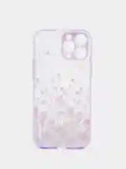 Лавандовый чехол для айфон (iPhone) 11 13 14 15 / 7 / 8 Plus / SE2 Pro Max XR про макс пластиковый