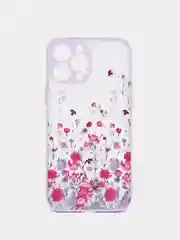 Лавандовый чехол для айфон (iPhone) 11 13 14 15 / 7 / 8 Plus / SE2 Pro Max XR про макс пластиковый