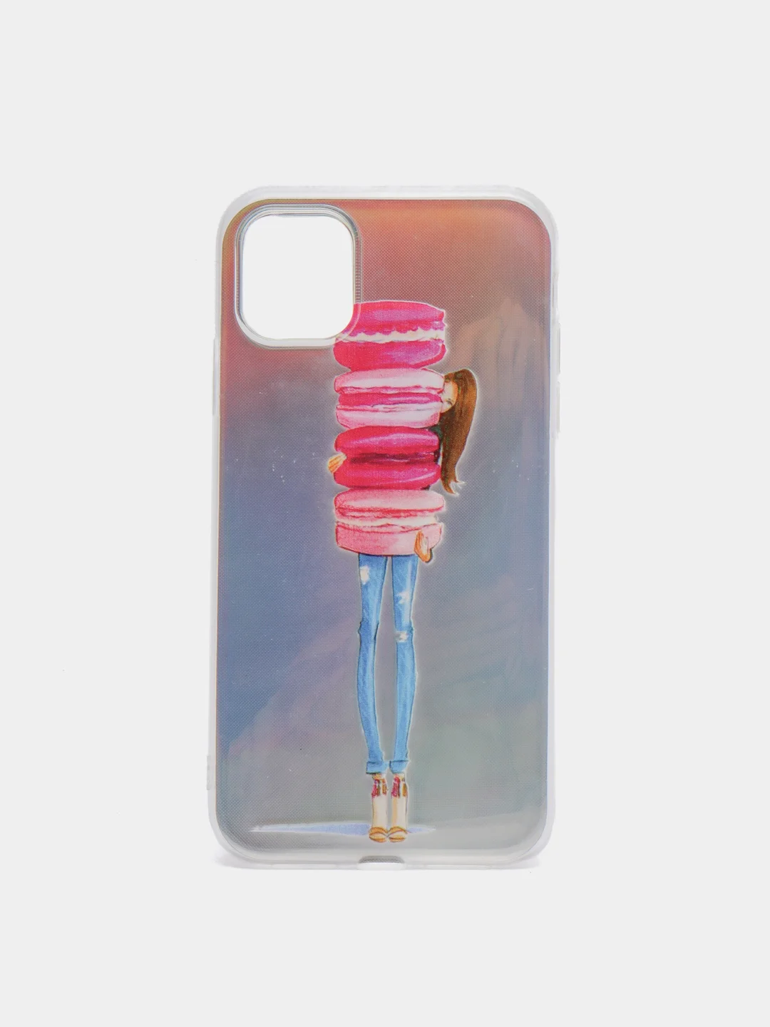Белый чехол для iPhone 11, 12/12Pro, 7/8