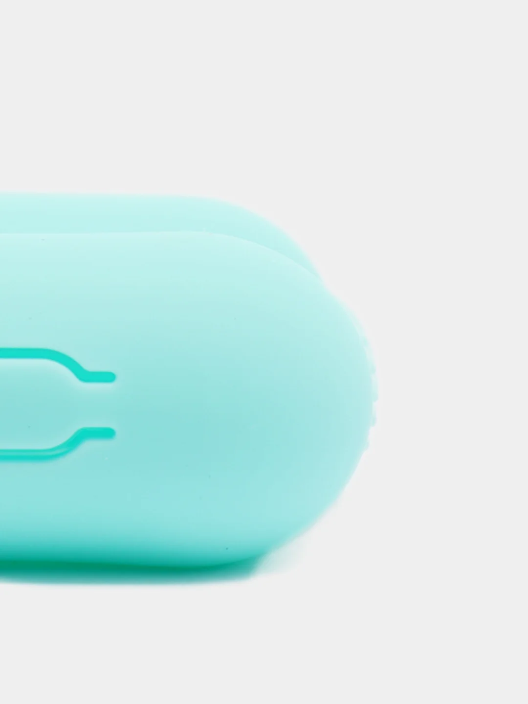Бирюзовый чехол для наушников Apple AirPods 1, 2, TWS i9s, i10, i12, i13, i14, i15, i100