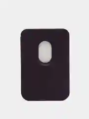Фиолетовый картхолдер на магнитах MagSafe Leather Wallet iPhone