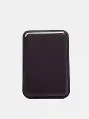 Фиолетовый картхолдер на магнитах MagSafe Leather Wallet iPhone