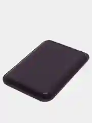 Фиолетовый картхолдер на магнитах MagSafe Leather Wallet iPhone